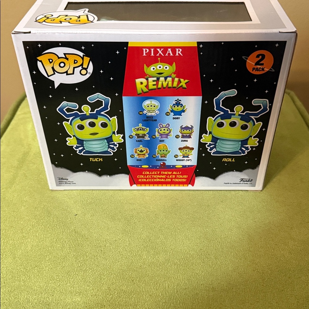 Funko Pop! Disney: Pixar - 2 Pack Alien As Tuck & Roll - Picture 6 of 9